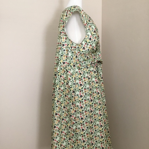 Retro Licious Women’s Dress Christmas Print Green Multicolored Size 2X - Picture 4 of 12